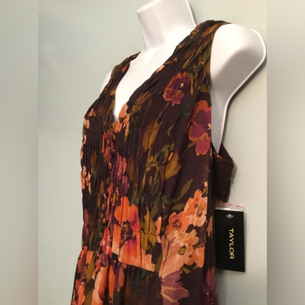 Taylor Multicolor Floral Maxi Dress - Picture 2 of 16